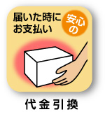 代金引換で支払う